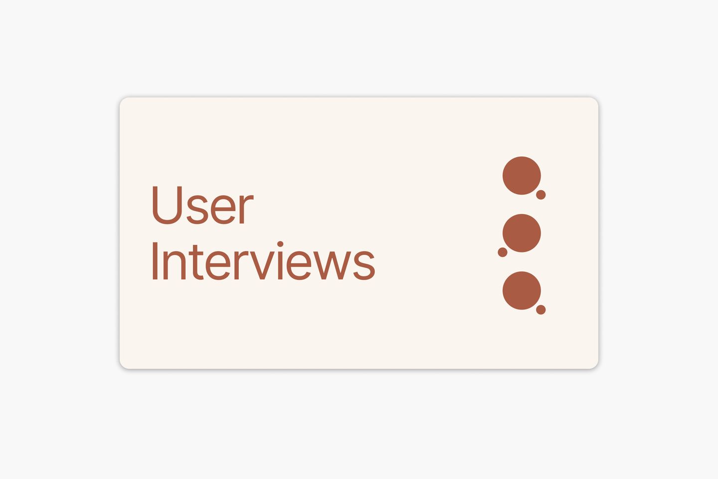 Cover of the User Interviews recipe
